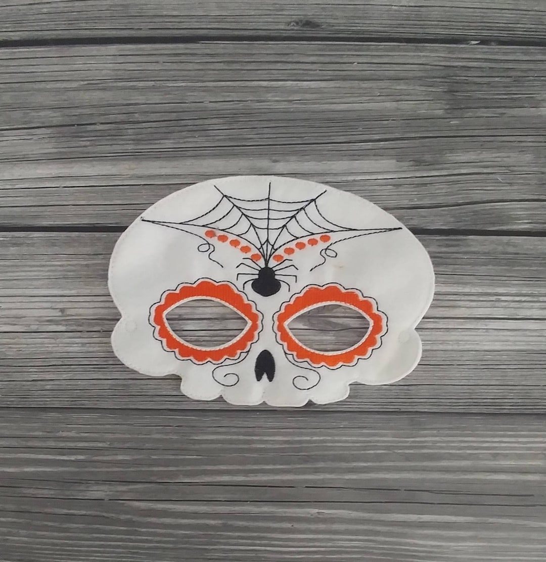 Halloween Sugar Skull Mask Sugar Skull Mask Kid & Adult Creative Play