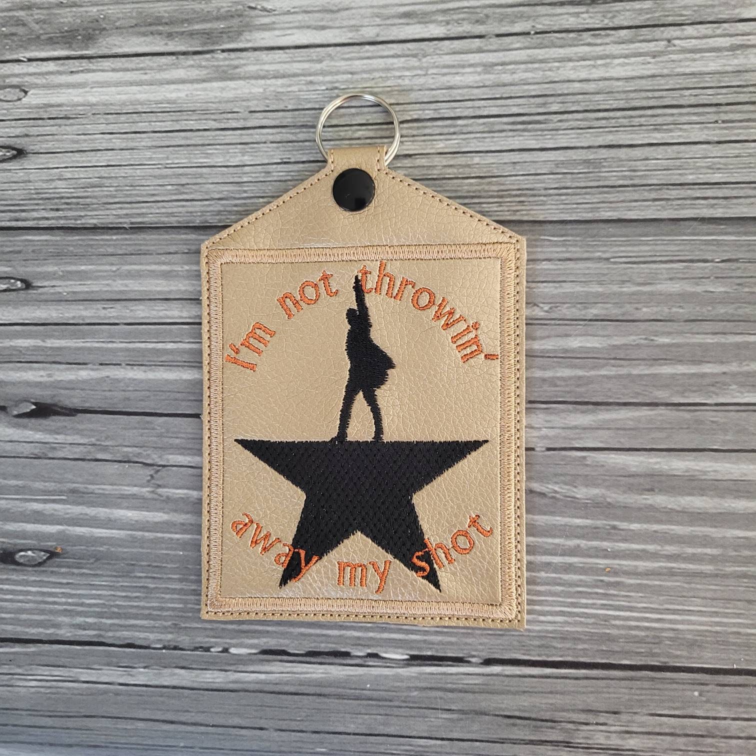 Hamilton Vaccination Card Holder - Hamilton Badge Holder -Hamilton ID…