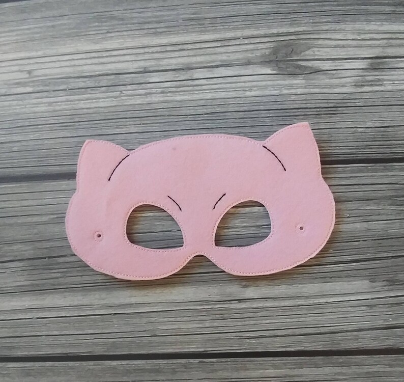 Pokemon Mew Felt Embroidered Mask Kid /& Adult Halloween Costume Pretend Play