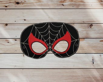 Spidey Miles-masker: vilten geborduurd heldenmasker - fantasiespelkostuum - kindermaskers - cosplay