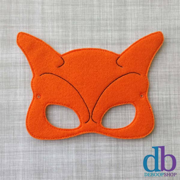 Felt Embroidered Mask - Char Dragon Mask - Kid & Adult - Pretend Play - Costume Party - Pokemon Go