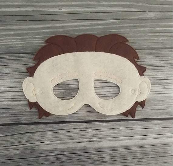 Halloween Guy Felt Mask: Handmade Costume, Creative Play