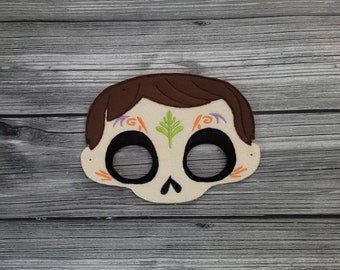 Hector Trickster Mask- Land of Dead Inspired Mask - Kid & Adult - Creative Play - Halloween Costume - Pretend Play - Dress-Up Mask