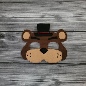 Five Nights At Freddy's Freddy Fazbear Plush Mask