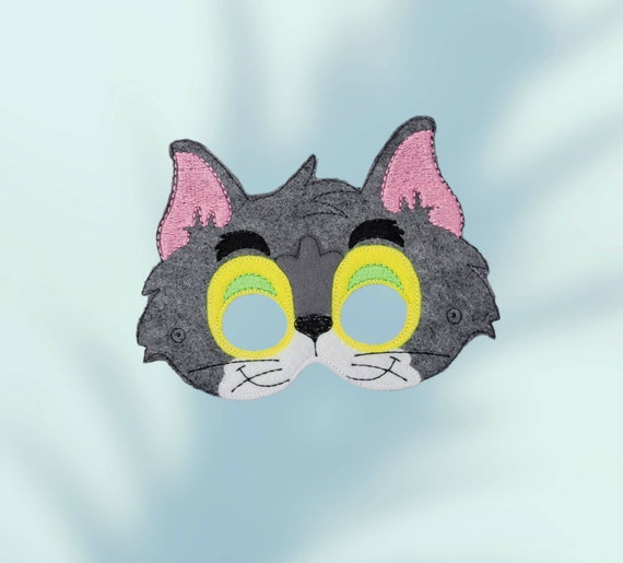 Sac de couverture de masque de dessin animé, 4 pièces, porte-masque