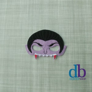 Vampire Mask - Dracula Mask - Kid & Adult - Creative Play - Halloween Costume - Pretend Play - Dress-Up Mask