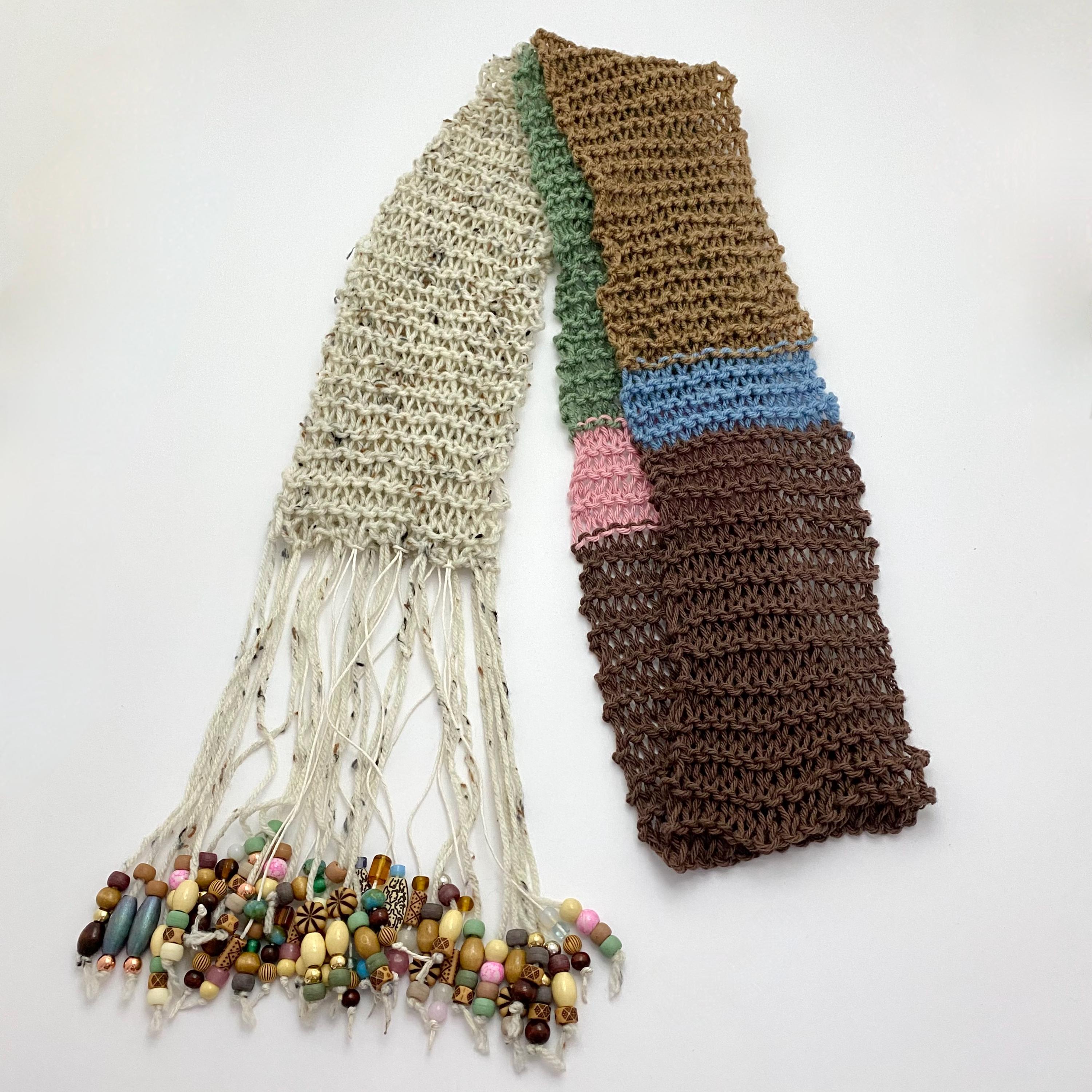 Hand Woven Fringed Sash - Etsy display picture 3