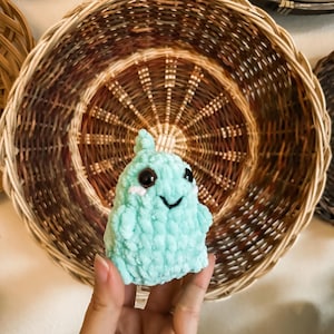Made to Order Crochet Mini Dinosaur Plush Toy - Customizable and Handcrafted Stuffed Animal