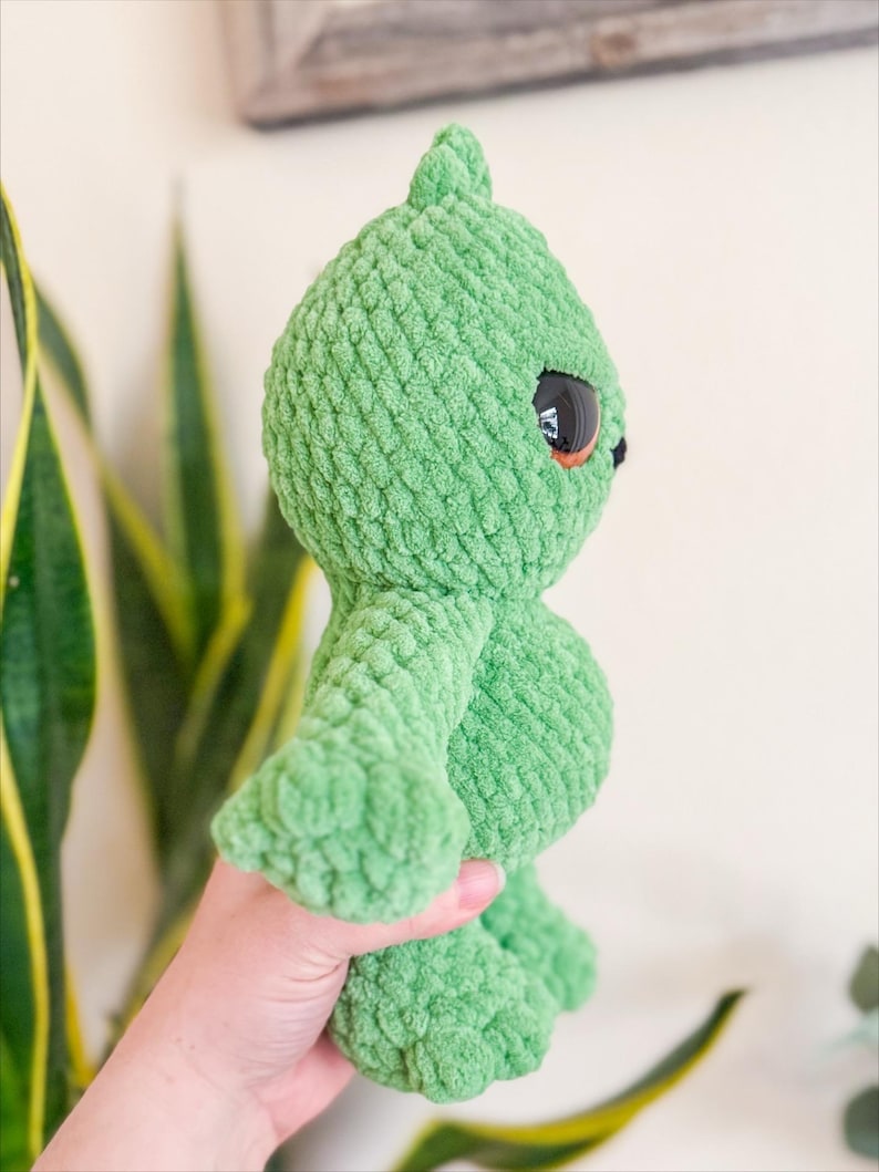 Crochet Bigfoot & Yeti Pattern – Cuddly Cryptids Amigurumi PDF + Free Christmas Grinch-Inspired Mod image 6
