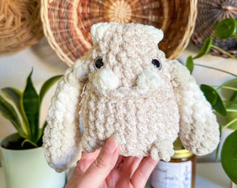 Handmade Monster Plushie- Soft Weighted Creature