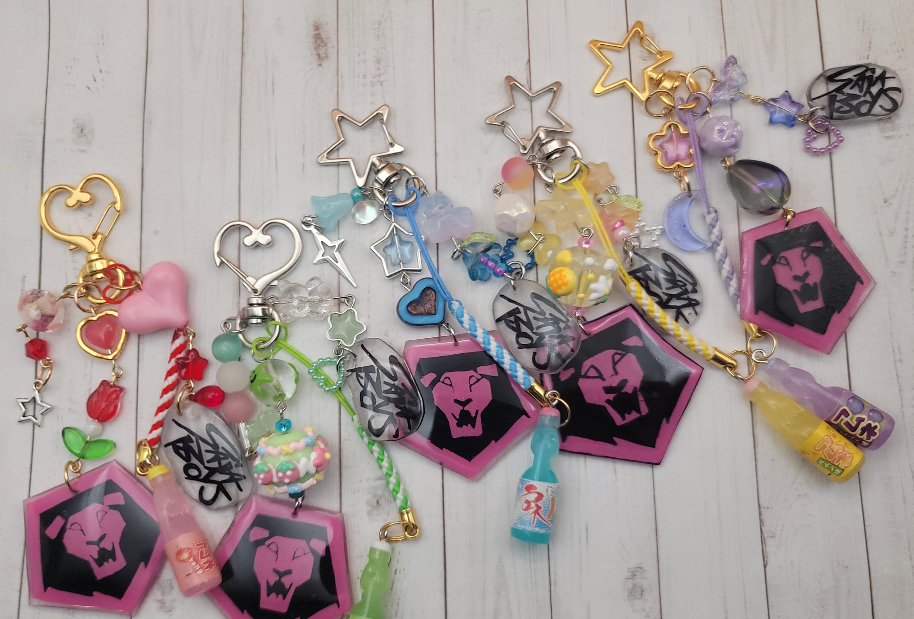 Jinu Keychains Handmade Saja Boy Inspired Keychains | Soda Pop | Kpop Demon | Hunters ...