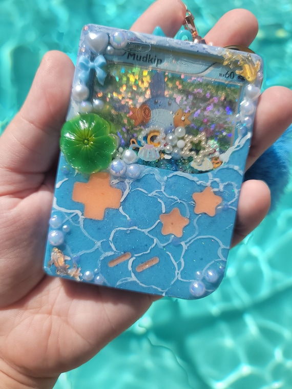 ポケモンカードのカスタムコミッション：レジンシェイカーキーホルダー