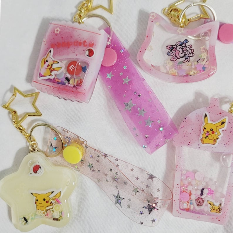 Custom Shaker Keychains Fully CUSTOM Resin Shaker Keychains! - Etsy