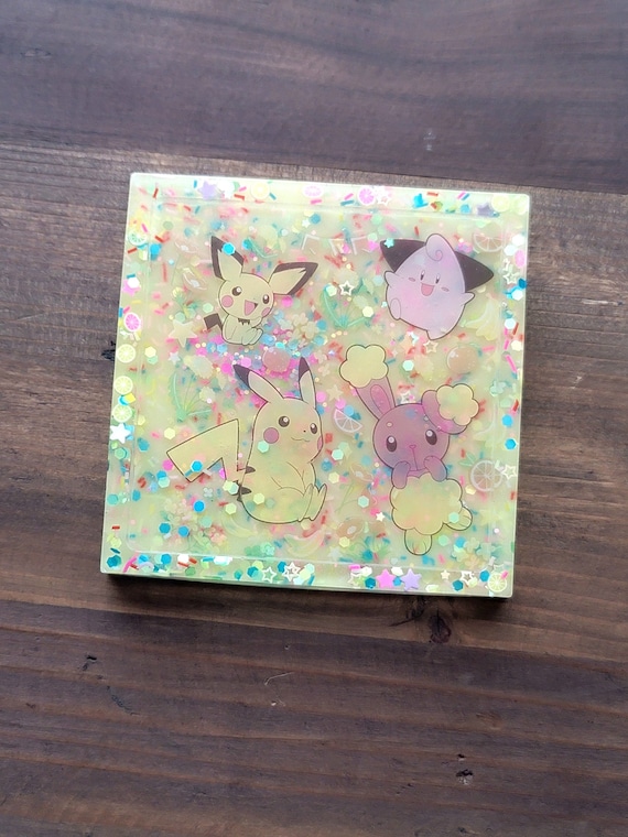 Pokemon Resin Coaster