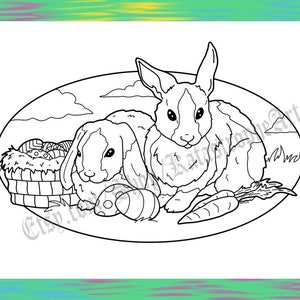 Printable Easter Coloring Page