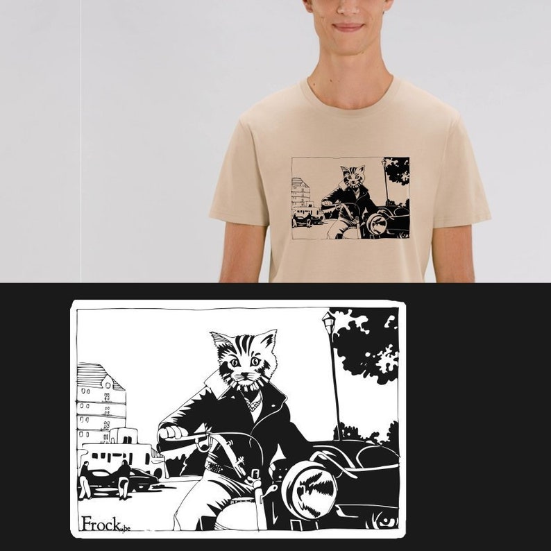 Marlon Brando T-Shirt Wild One Motorbike Biker S-XXXL