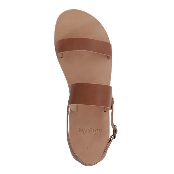 USA Seller: MAC&LOU Clio Greek Leather Sandals Handmade with Vibram Sole USA Seller: MAC&LOU Clio Greek Leather Sandals Handmade with Vibram Sole