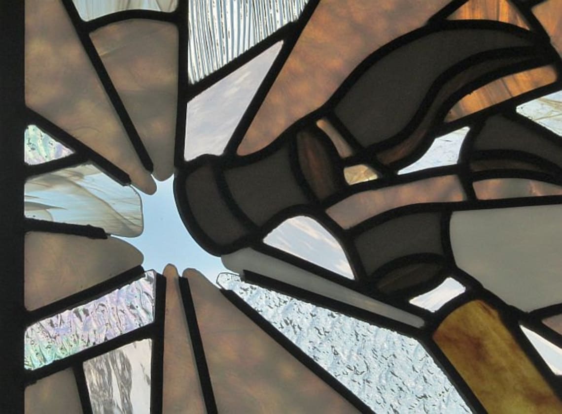 Stained Glass Panel Hammer Shattering Glass Shattering Hammer Etsy