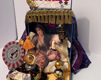 Mini Gypsy Fortune Teller in Tent