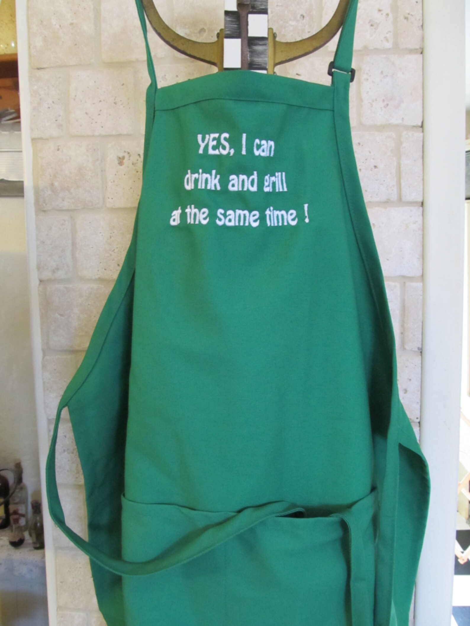 Funny Grilling Apron Home Made Beer BBQ Apron Etsy