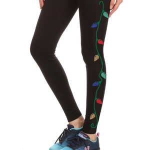 Christmas light leggings on sale