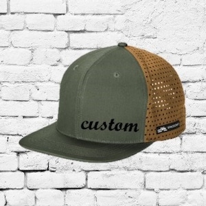 Custom Embroidery SPC5 Spacecraft Salish Perforated Cap Profile Baseball Cap
