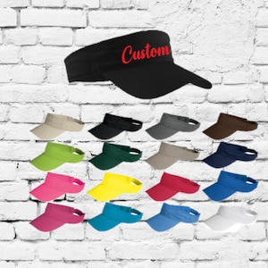 Fashion Visor CP 45 with Your Custom Print Embroidered Hat Embroidery Sun Protection Popular Headwear Beach Golf Tennis Cap