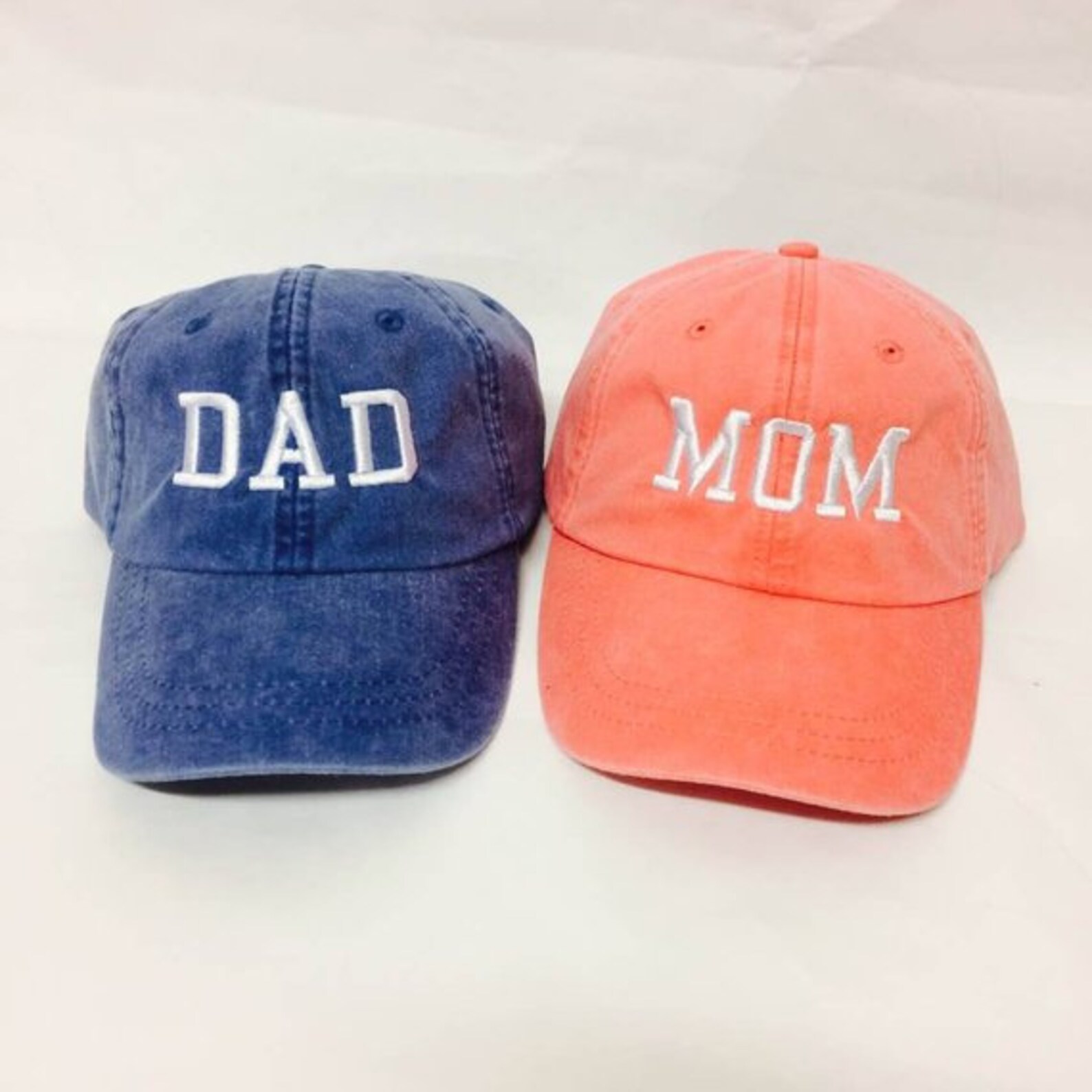 Mom and Dad Hats Unstructured Dad Hat Gift or Baby Etsy