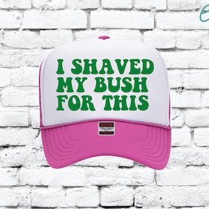 I shaved my bush for this Trucker Hats Funny Mesh Back Pool Party Hats