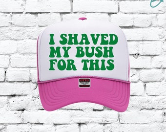 I shaved my bush for this Trucker Hats Funny Mesh Back Pool Party Hats
