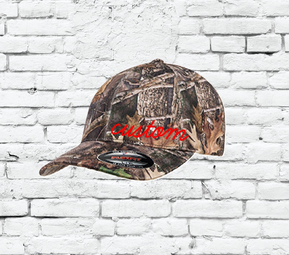 Gorra de béisbol Flexfit True Timber Kanati Camo con bordado