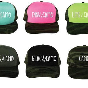 I Pee in the Lake Trucker Hats Funny Boating Party Hats image 6