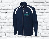 Custom Tricot Track Jacket Full Zipper JST90 Sport-tek - Etsy