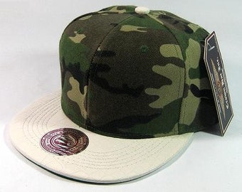 Green Brim Snapbacks | Etsy Hong Kong
