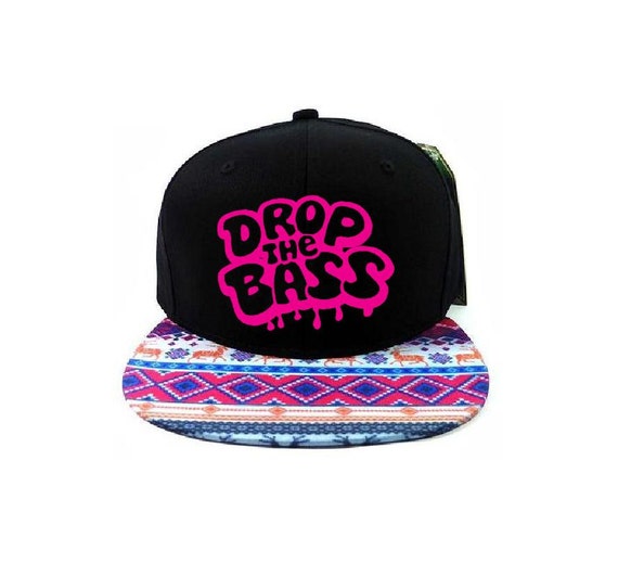 Aztec Bass Head Drop the Bass Snapback 