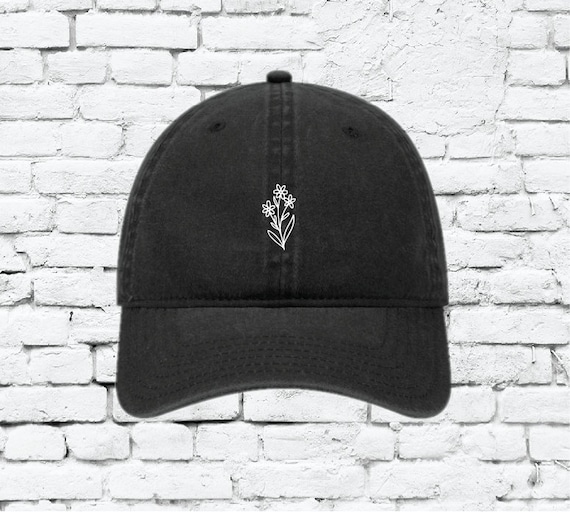 WildFlower Baseball Hat Wild Flower Nature Floral Spring Bloom Unstructured Dad Hat Strap back Cap