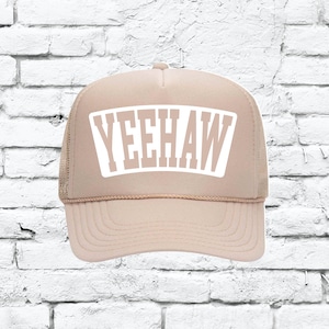 Yeehaw Cowboy Custom Trucker Hat Snapback