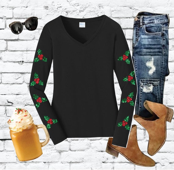 cute black long sleeve shirt