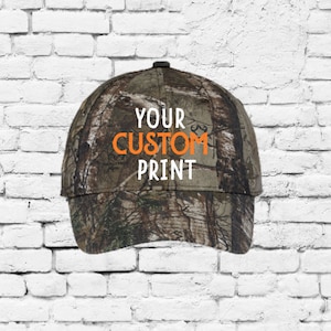 Custom Embroidery Camo Hat Youth Pro Camouflage Series Cap Mossy Oak Breakup XTRA Baseball Cap for Kids Outdoors Camping Hunting