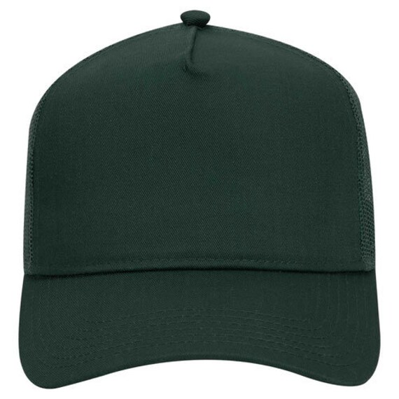 Custom Otto 5 Panel Mid Profile Mesh Back Trucker Hat  display picture 1