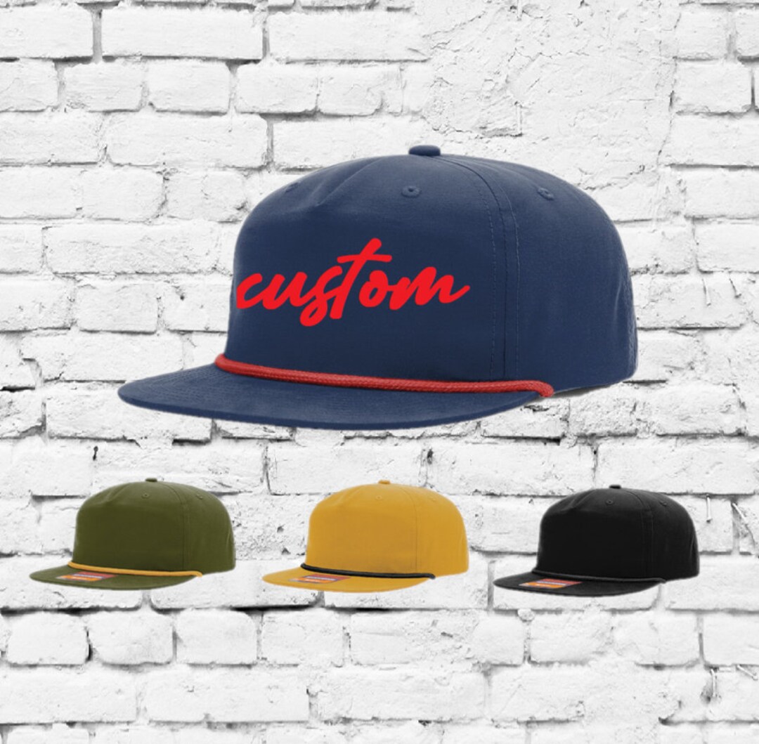 Custom Embroidery Richardson 256 5 Panel Low Profile Umpqua Cap