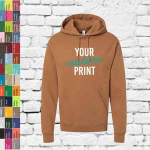 Custom Hoodie Sweatshirt Jerzees NuBlend Hooded Sweatshirt 996MR Adult and Youth Sizes