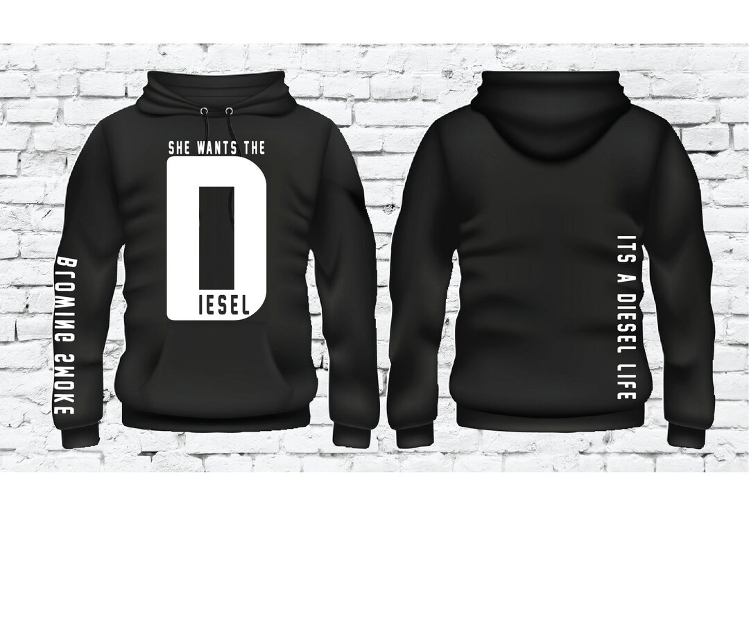 Diesel life best sale hoodie