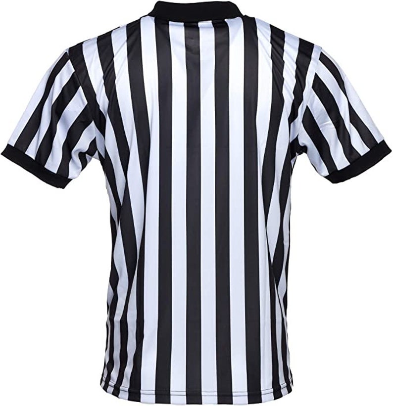 Referee Tee Custom Print Referee Shirt Men's Jersey Short Sleeve Ref Tee Shirt for ...