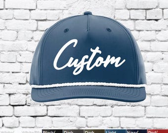 Gorra con bordado personalizado Richardson Performance con cuerda - 258
