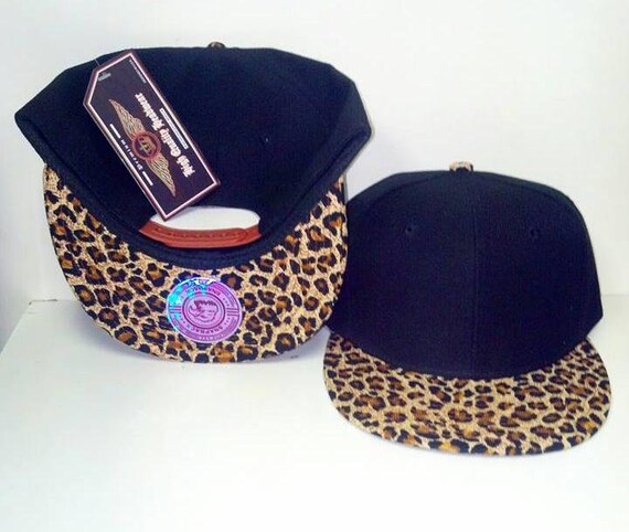 King and Queen Snapbacks Animal Print Leopard Snapbacks Cheetah Couple  Snapback Couple Hats