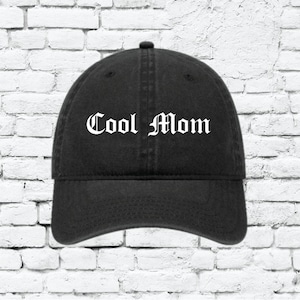 Cool Mom Baseball Hat Unstrukturiert Dad Hat Strap Back Cap