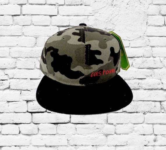 Custom Made Black Cap with Embroidered Patches *NEW WITHOUT TAGS* Embroidered Caps– Build Your Patch- Custom Patches Online  main image 4