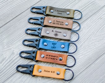 Stocking Stuffer, Custom leather keychain, Latitude Personalized Gift, xmas gift, custom keychain, personalized, Gift for him, Gift for her