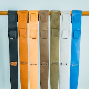 Valentines Gift Idea, Personalized Leather Guitar Strap, Custom Leather Guitar Strap, Gift for Him, Mens Gift, 3Year Anniversary Gift